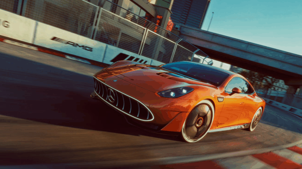 콘셉트 AMG GT XX 디자인
